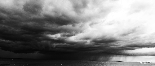 Pluie sur la Manche